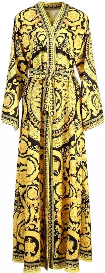 Baroque Printed Robe