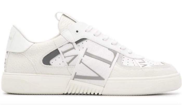 'VLTN' Sneakers, White