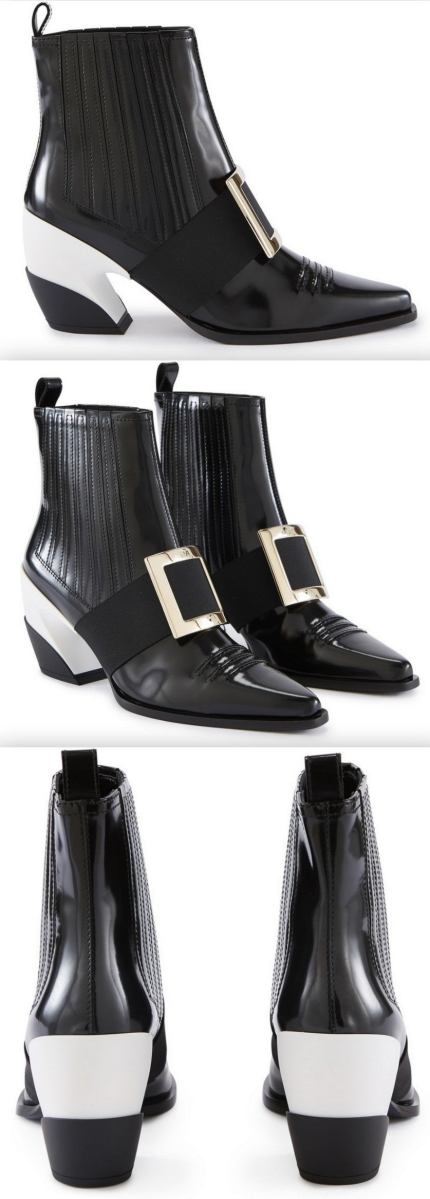 'Viv' Western Ankle Boots