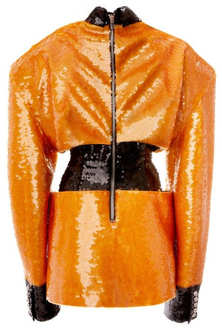 Sequined Corset-Waist Mini Dress DESIGNER INSPIRED FASHIONS