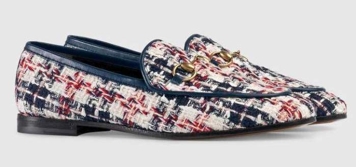 'Jordaan' Tweed Check Loafers | DESIGNER INSPIRED FASHIONS