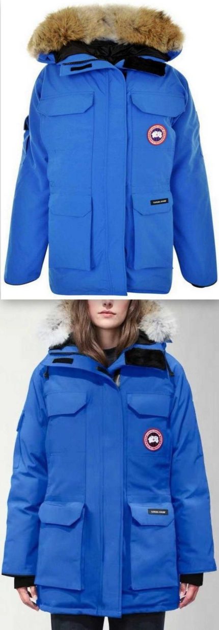 'Expedition' Parka Fusion Fit Jacket, Blue