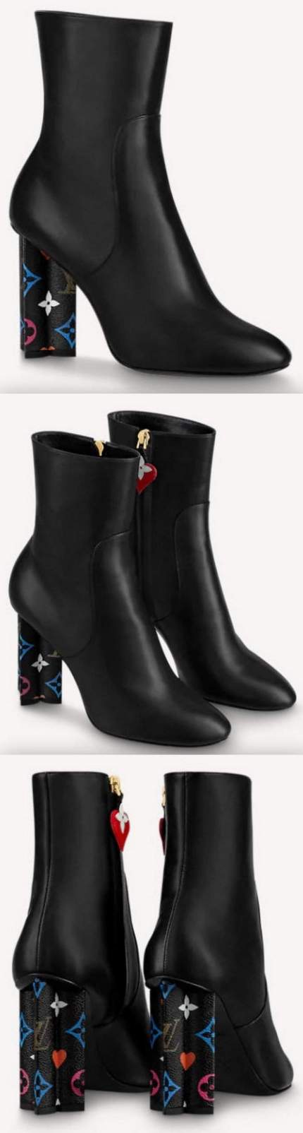 'Game On' Silhouette Ankle Boots
