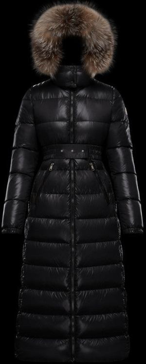 'Hudson' Puffer Coat, Black