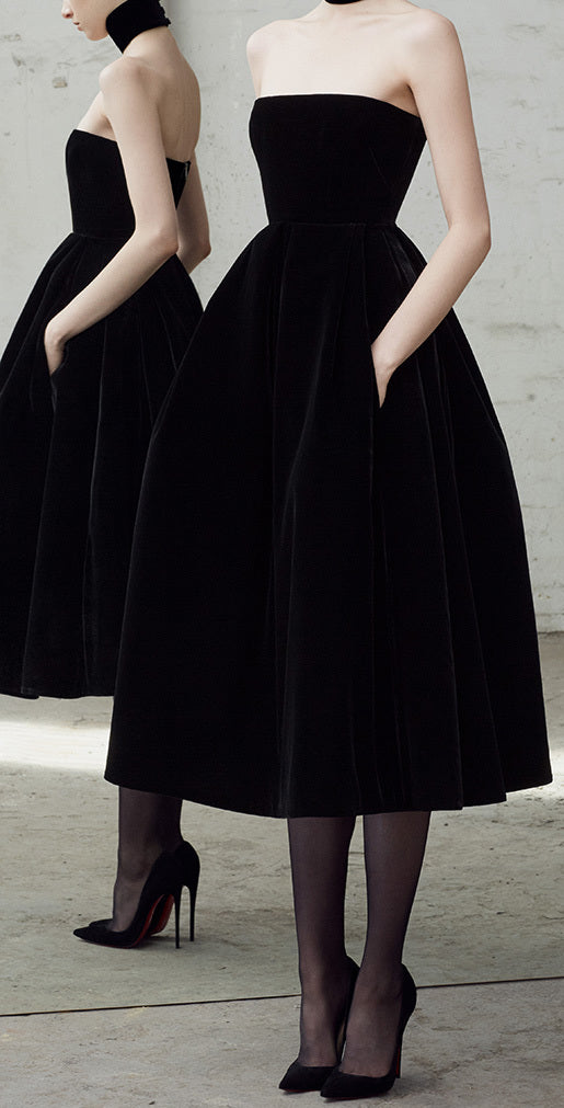 'Arlett' Velvet Dress DESIGNER INSPIRED FASHIONS