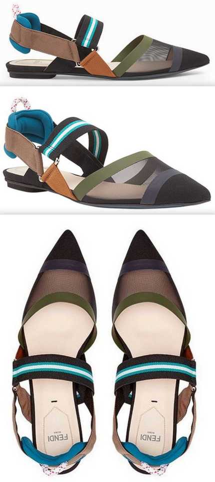 'Colibrì' Ballerinas, Multi Colored-DESIGNER INSPIRED FASHIONS-Flats,Sandals