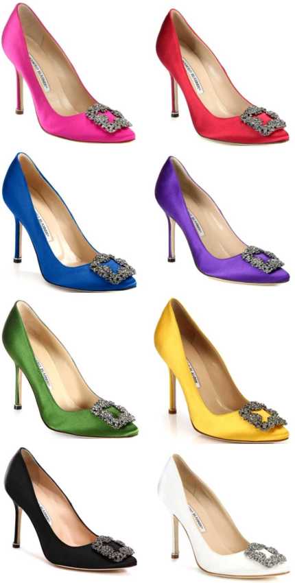 'Hangisi' Satin Crystal Toe Pump - Various Colors to Choose From | DESIGNER INSPIRED FASHIONS