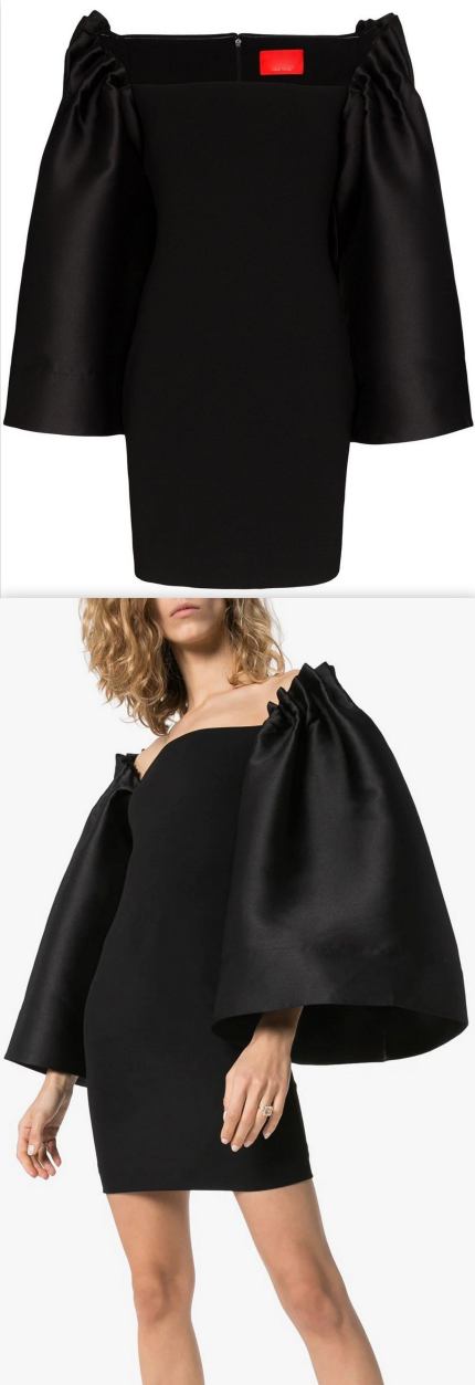 'Linn' Oversized Sleeve Mini Dress