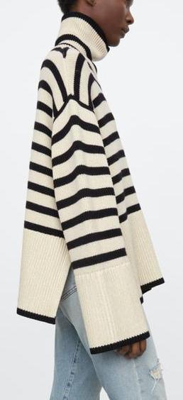 Signature Stripe Turtleneck Sweater Inspired Fashions Boutique