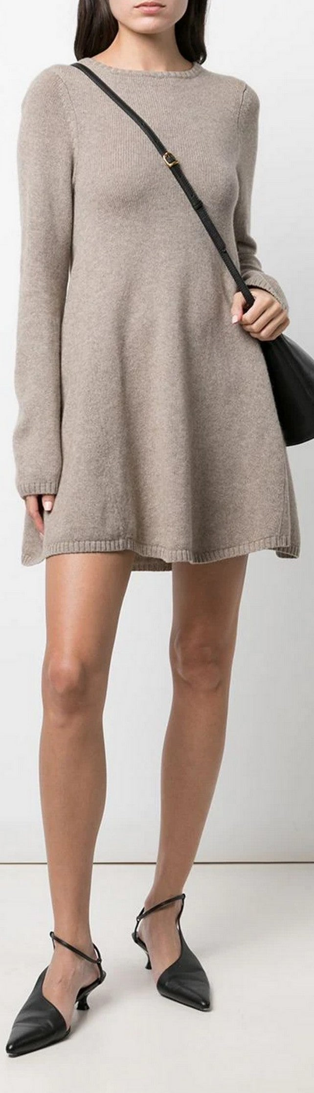 The Fleurine Cashmere Mini Dress
