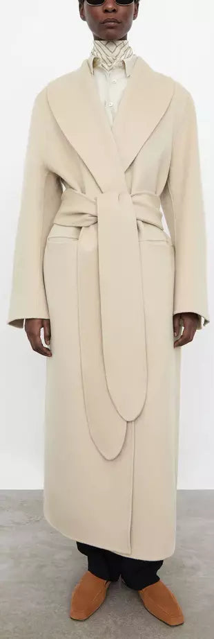 Robe Wrap Coat Women's Designer Fashions